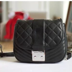 Michael Kors Elisa Quilted Crossbody Bag